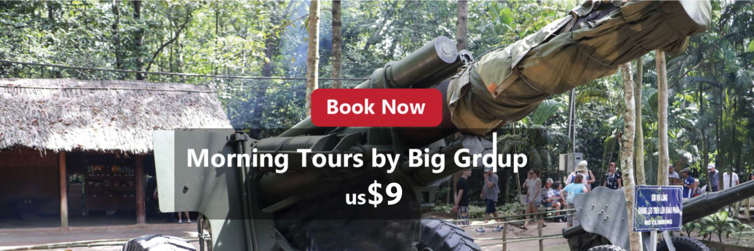 Cu Chi Tunnels Morning Big Group Tour